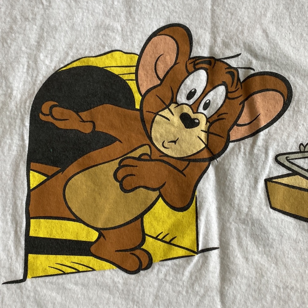 Tom and Jerry, double side, graphic logo, T-shirt, size large - Picture 10 of 11